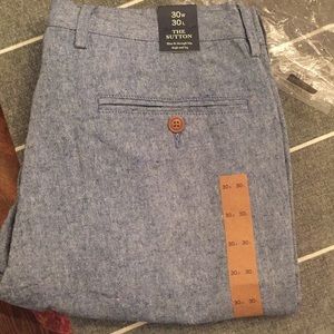 Baby blue chinos J.crew new with tags